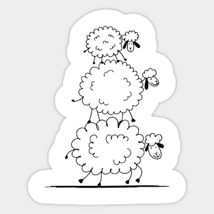 friendsheep Sticker